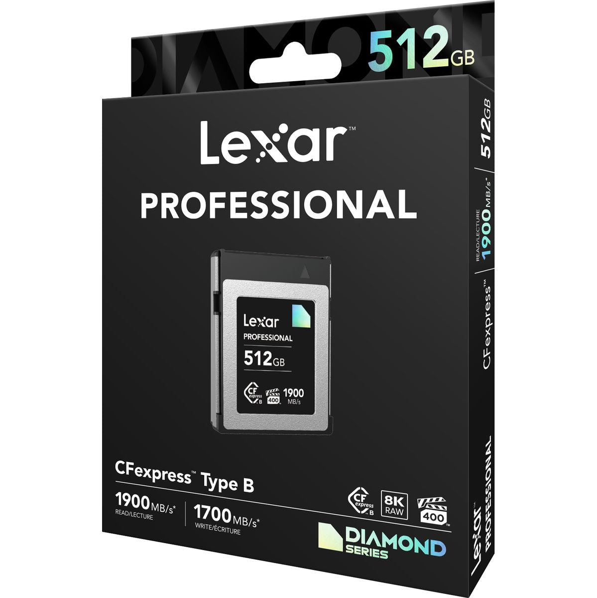 Lexar CFexpress Pro Type B Diamond Series 512GB - 1900MB/s